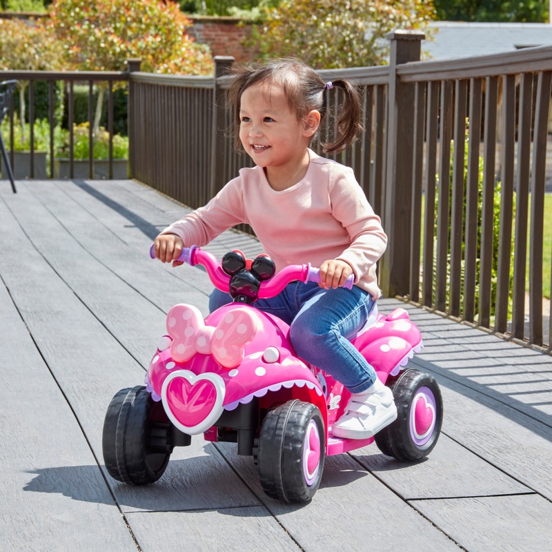 Minnie Mouse Quad Bike 6V Electric Ride On