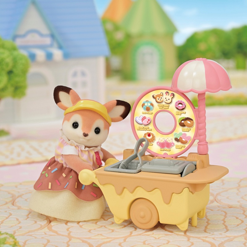 Sylvanian Families Dip Dip Donuts Wagon