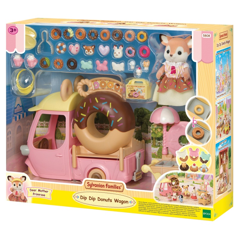 Sylvanian Families Dip Dip Donuts Wagon 8 Sylvanian Families Dip Dip Donuts Wagon