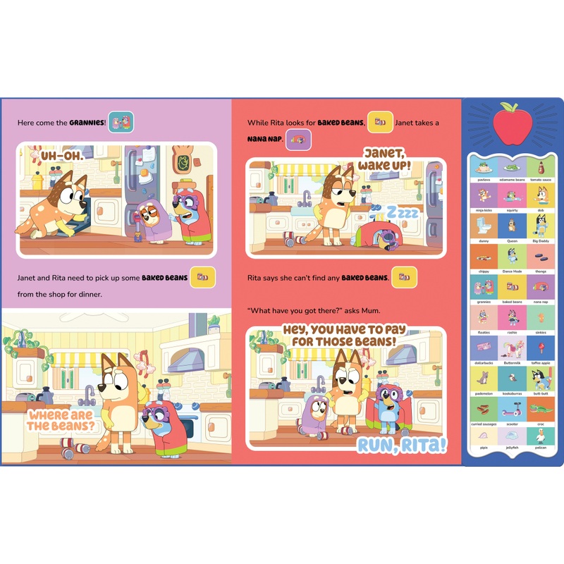 Bluey Wackadoo! Interactive Words and Sounds Book 3 Bluey Wackadoo! Interactive Words and Sounds Book