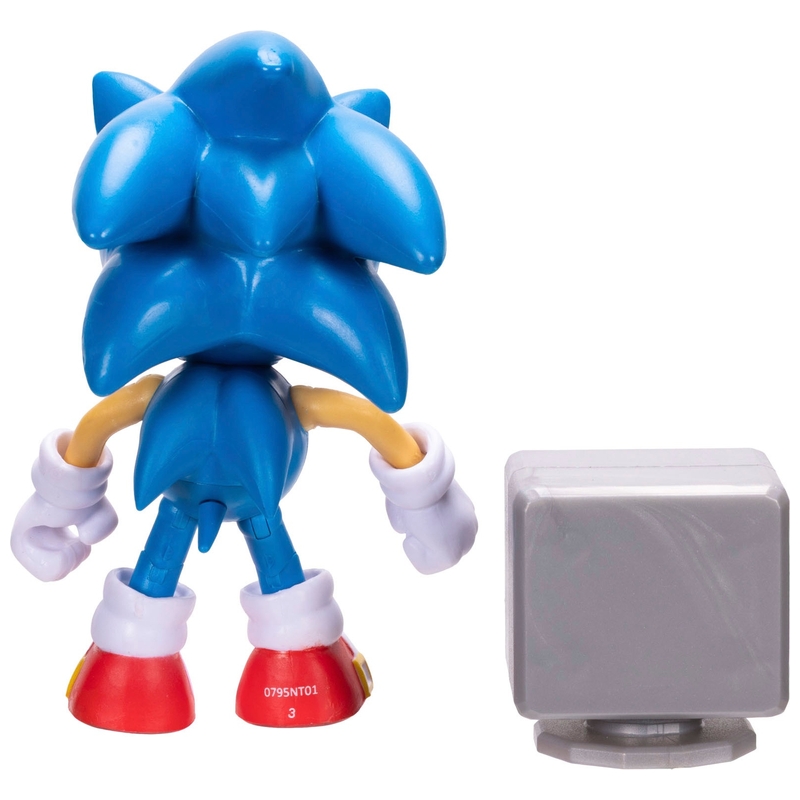 Sonic the Hedgehog 10cm Sonic Figure with Shield Item Box 4 Sonic the Hedgehog 10cm Sonic Figure with Shield Item Box
