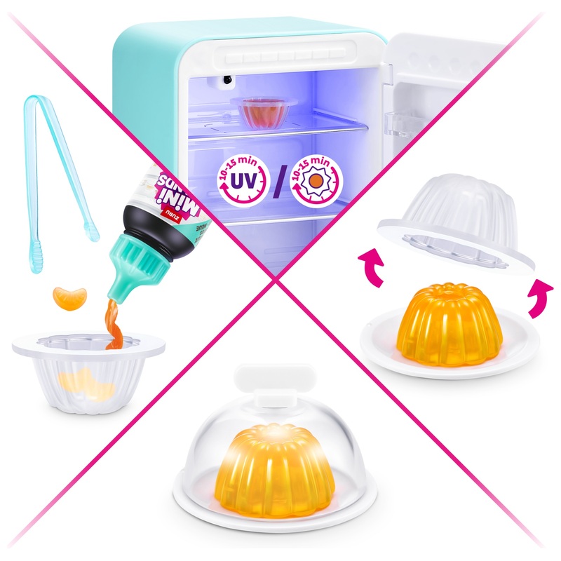 Mini Brands by ZURU Fill the Fridge Playset