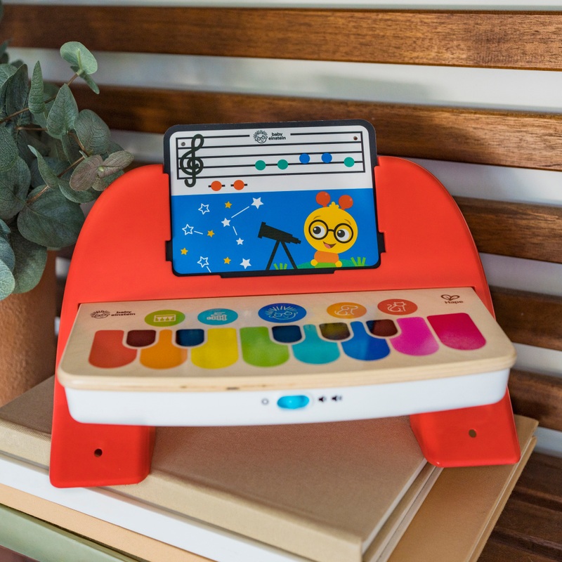 Baby Einstein Magic Touch Piano Cal's First Melodies Wooden Musical Toy