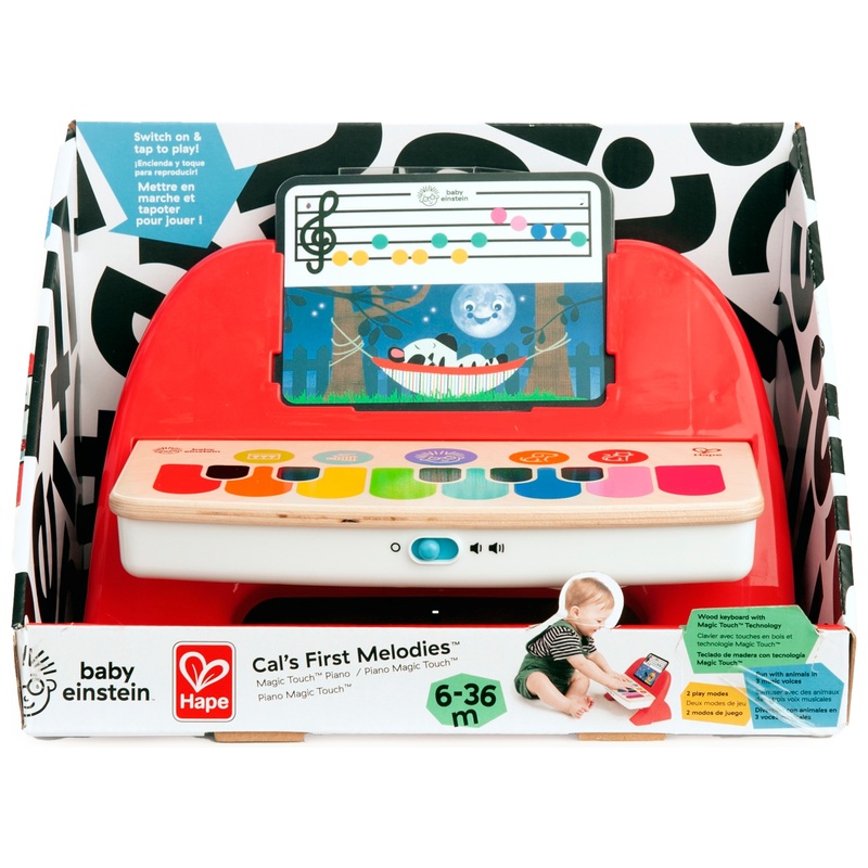 Baby Einstein Magic Touch Piano Cal's First Melodies Wooden Musical Toy 7 Baby Einstein Magic Touch Piano Cal's First Melodies Wooden Musical Toy