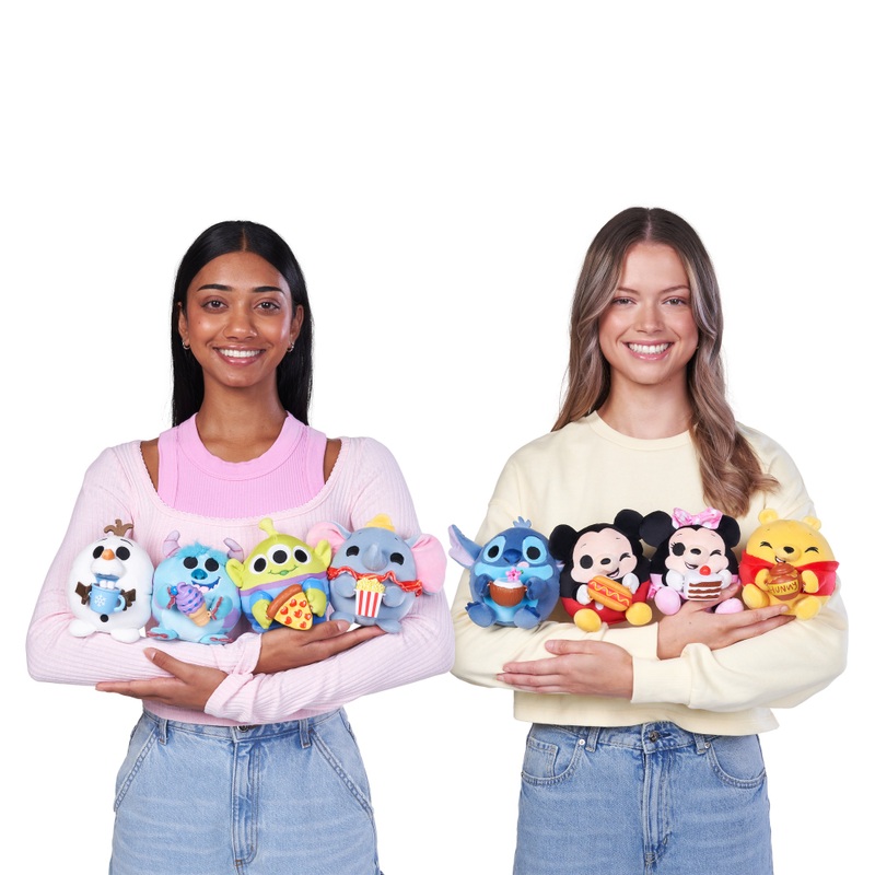 Snackles by ZURU Disney Plush 12cm Assortment 3 Snackles by ZURU Disney Plush 12cm Assortment