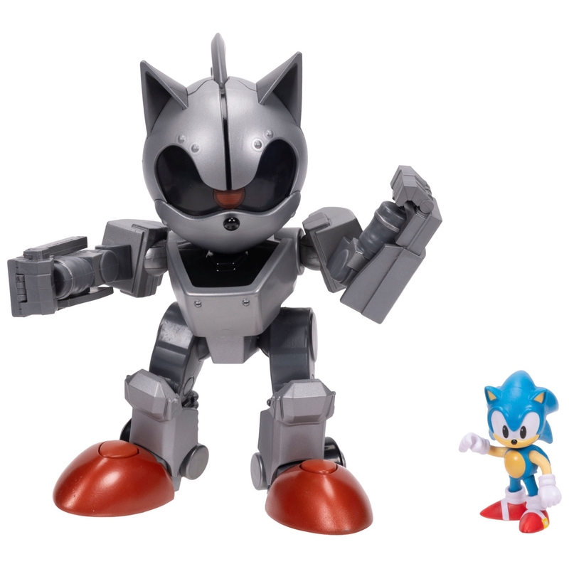 Sonic the Hedgehog 20cm Giant Mecha Sonic vs Sonic Feature Figure Pack 2 Sonic the Hedgehog 20cm Giant Mecha Sonic vs Sonic Feature Figure Pack