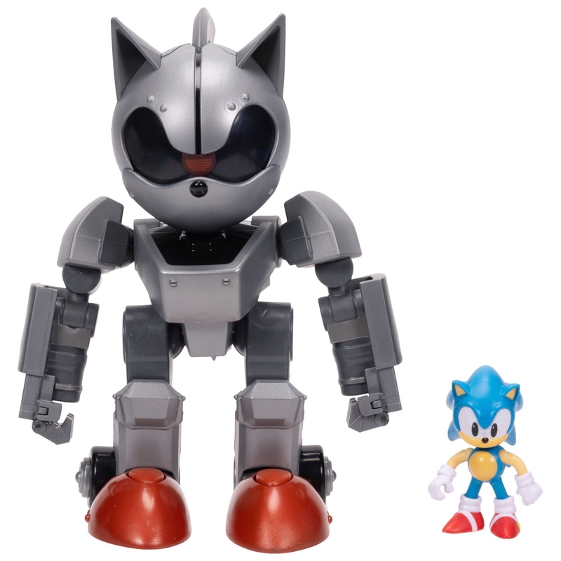 Sonic the Hedgehog 20cm Giant Mecha Sonic vs Sonic Feature Figure Pack 3 Sonic the Hedgehog 20cm Giant Mecha Sonic vs Sonic Feature Figure Pack