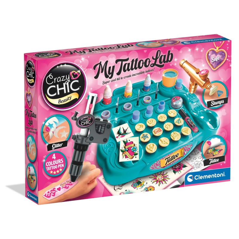Clementoni Crazy Chic My Tattoo Lab
