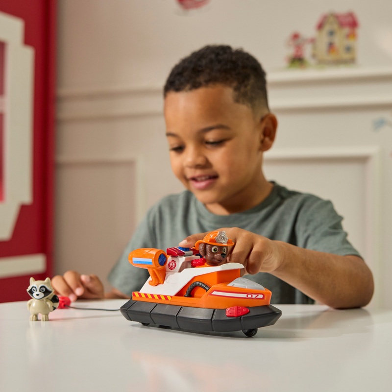 PAW Patrol Fire Rescue Vehicle Zuma with Rescue Fire Boat 2 PAW Patrol Fire Rescue Vehicle Zuma with Rescue Fire Boat