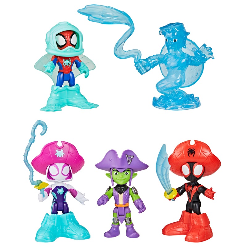 Marvel Spidey and His Amazing Friends Water-Webs Open Water and Pirates Pack