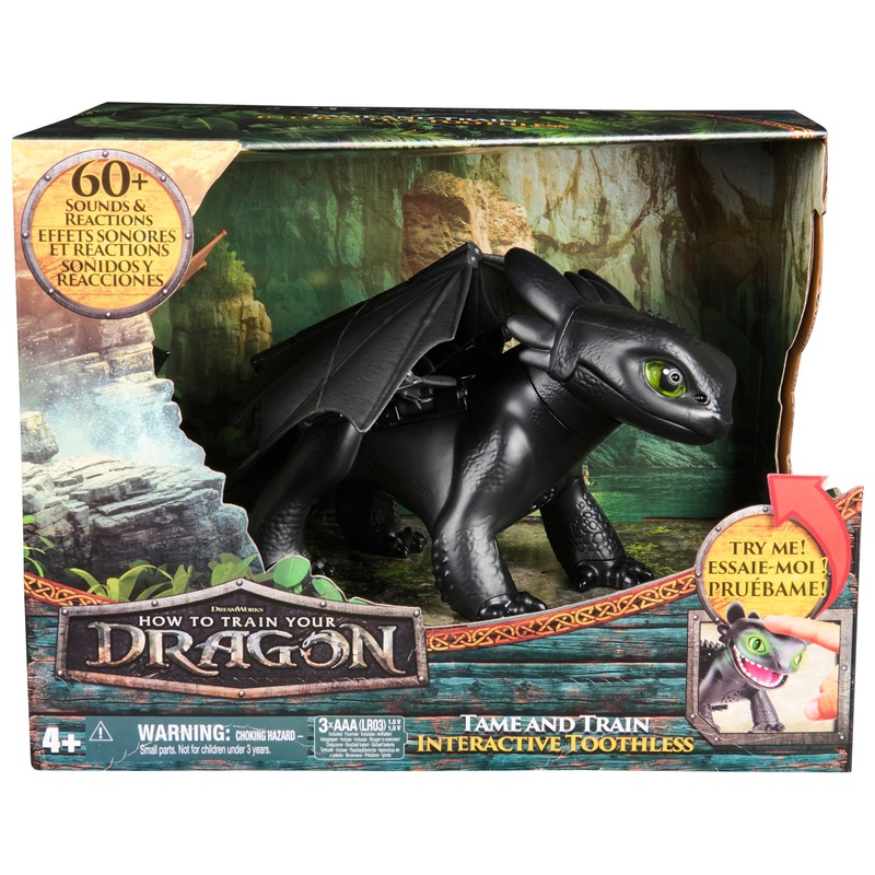 DreamWorks How to Train Your Dragon Tame and Train Interactive Toothless 8 DreamWorks How to Train Your Dragon Tame and Train Interactive Toothless