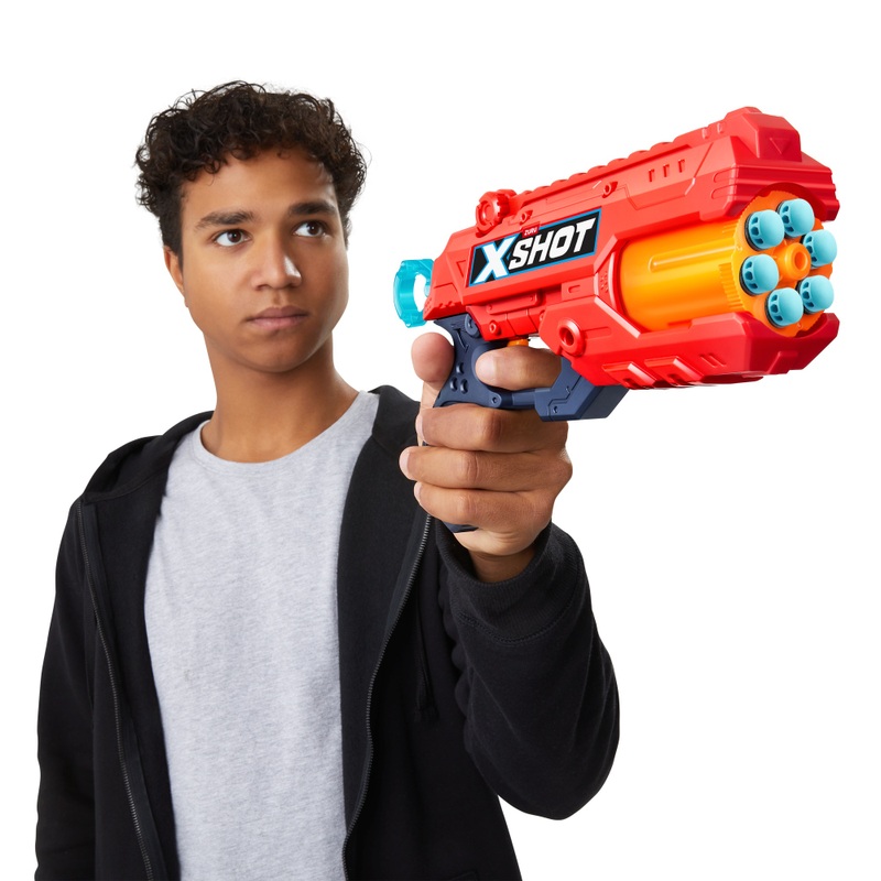 XSHOT by ZURU Excel Reflex 6 Blasters with 36 Darts 2 Pack