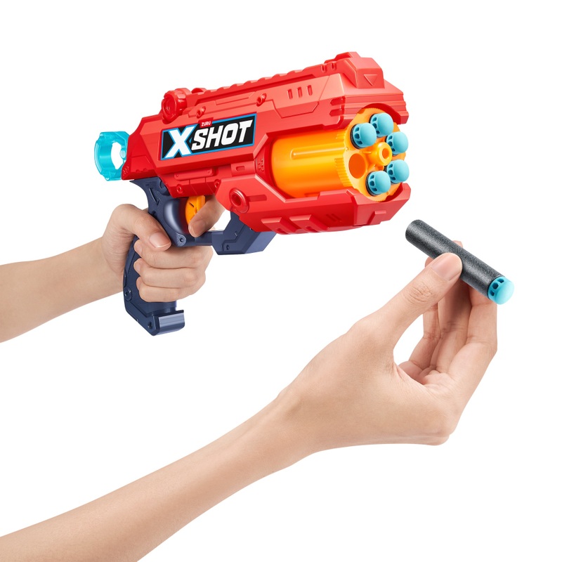 XSHOT by ZURU Excel Reflex 6 Blasters with 36 Darts 2 Pack 4 XSHOT by ZURU Excel Reflex 6 Blasters with 36 Darts 2 Pack