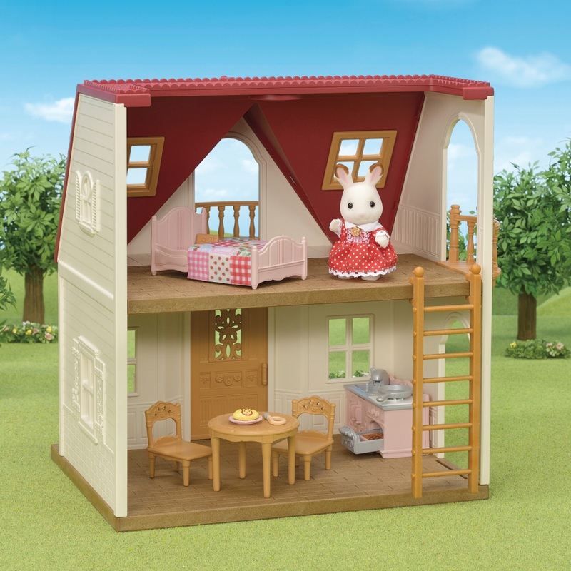 Sylvanian Families House Red Roof Cosy Cottage