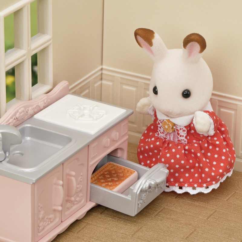 Sylvanian Families House Red Roof Cosy Cottage