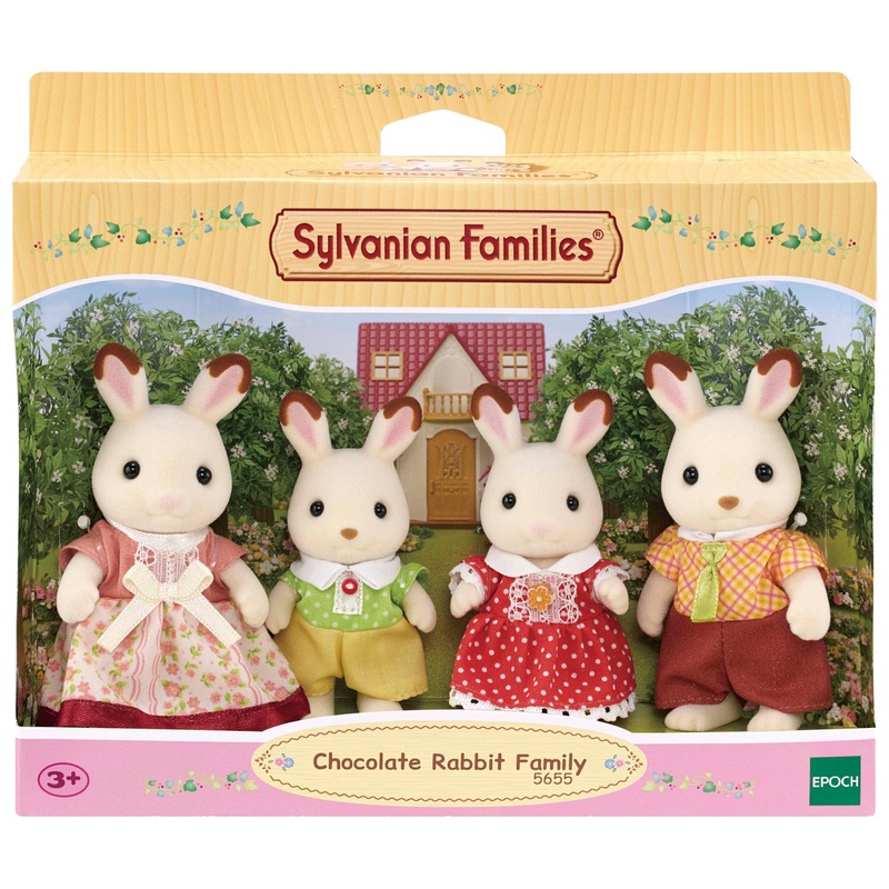 Sylvanian Families Chocolate Rabbit Family