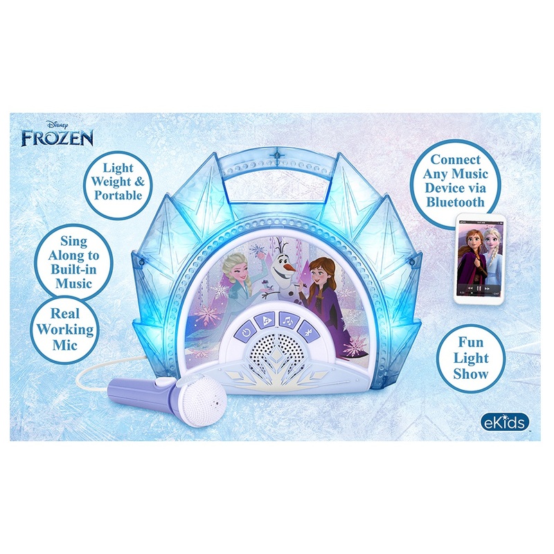 Disney Frozen Sing-Along Boombox with Microphone