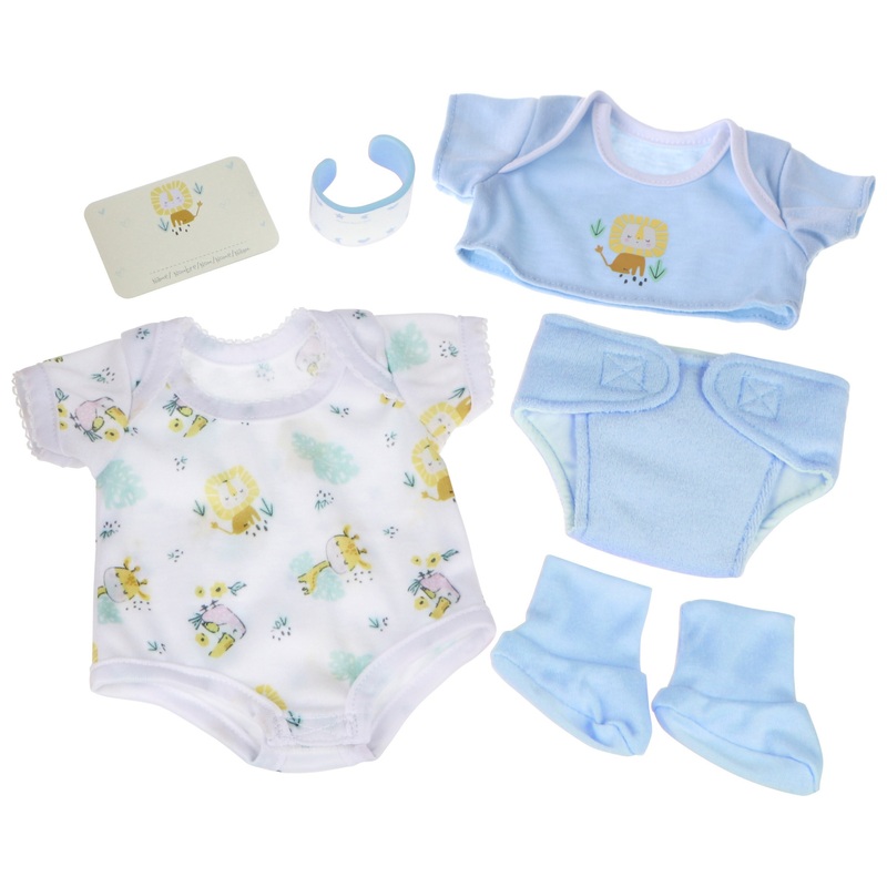 Berenguer Boutique Baby Doll La Newborn Boy Deluxe Set 5 Berenguer Boutique Baby Doll La Newborn Boy Deluxe Set