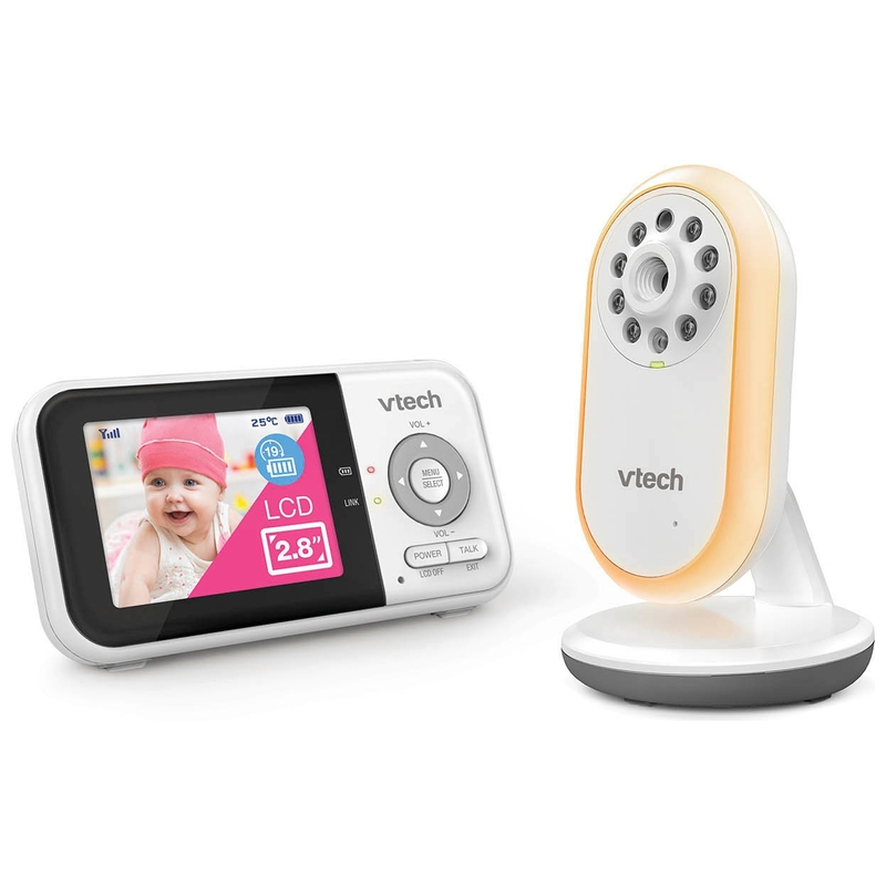 VTech VM3258 Night Light Video Baby Monitor with 2.8 Inch Screen
