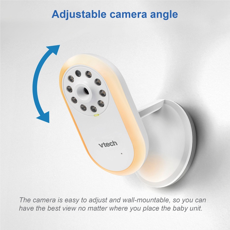 VTech VM3258 Night Light Video Baby Monitor with 2.8 Inch Screen 5 VTech VM3258 Night Light Video Baby Monitor with 2.8 Inch Screen