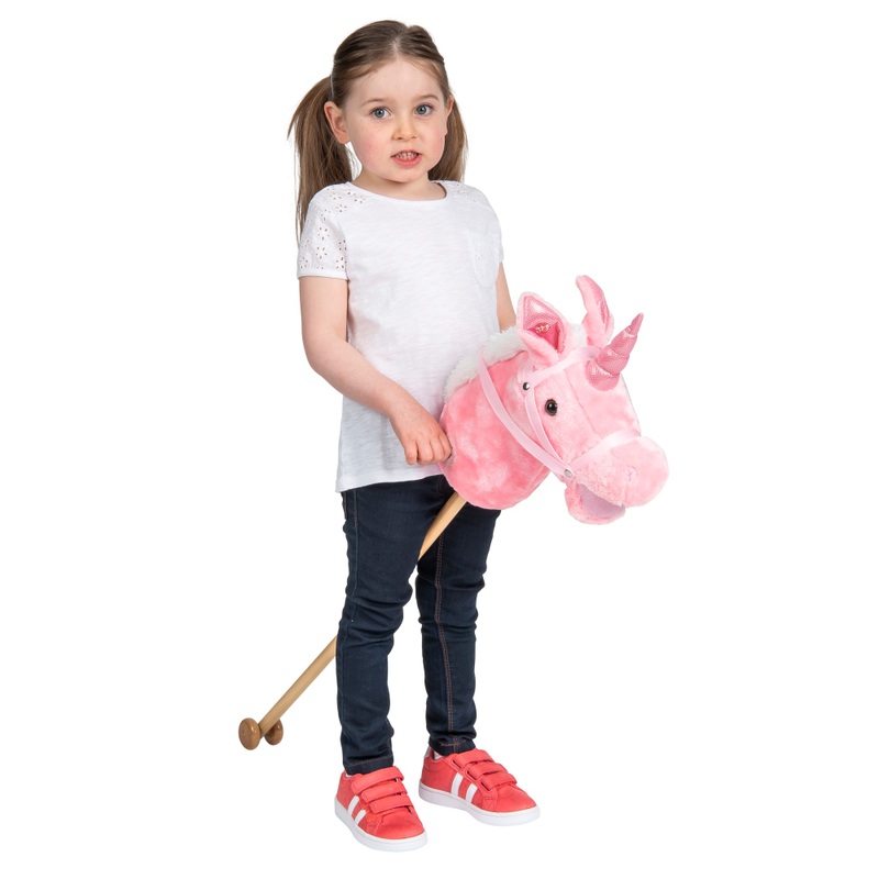 Pink Unicorn Hobby Horse