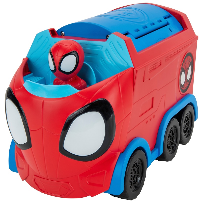 Spidey and His Amazing Friends Web Spinning Hauler Truck 3-in-1 Set