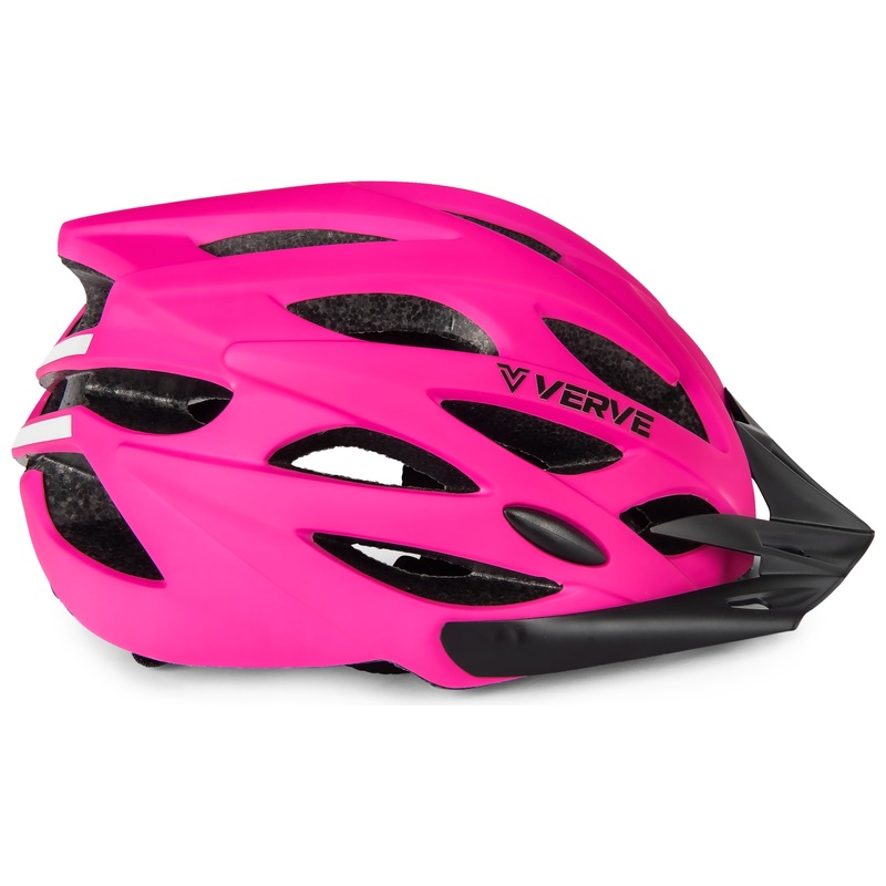 Verve Bike Helmet Pink Size 52 - 56cm 2 Verve Bike Helmet Pink Size 52 - 56cm
