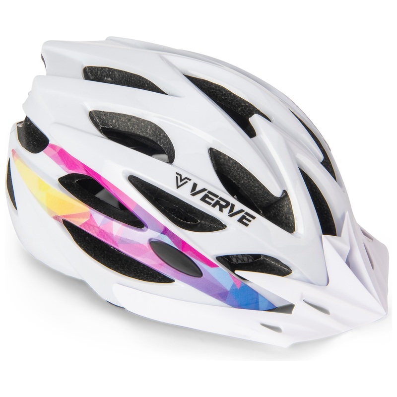 Verve Bike Helmet White Size 55 - 58cm