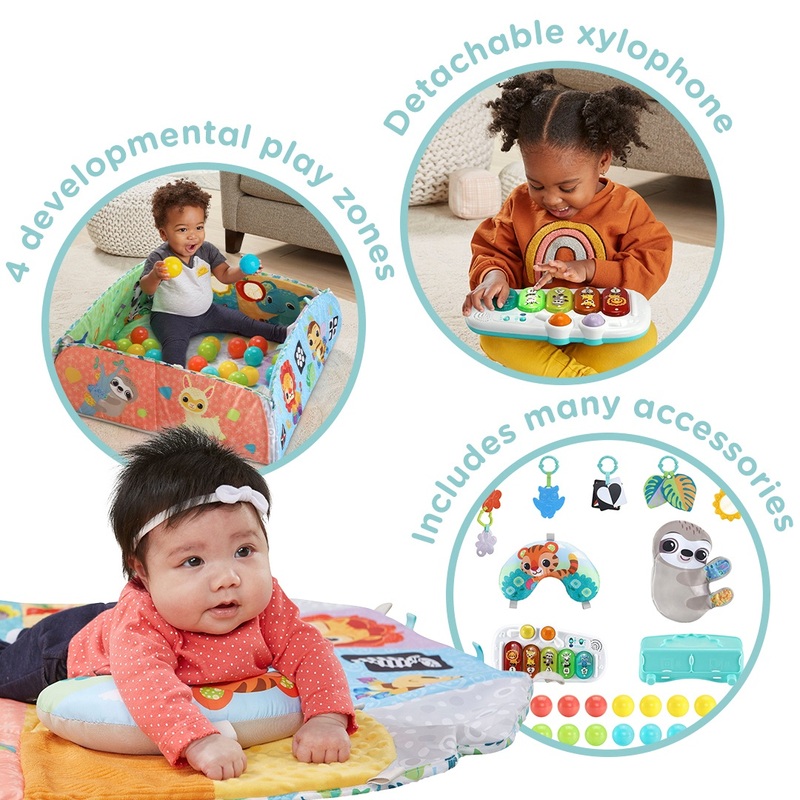 VTech Baby 7-in-1 Grow with Baby Sensory Gym 4 VTech Baby 7-in-1 Grow with Baby Sensory Gym