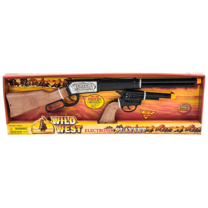 Wild West Electronic Western Rifle and Pistol Set