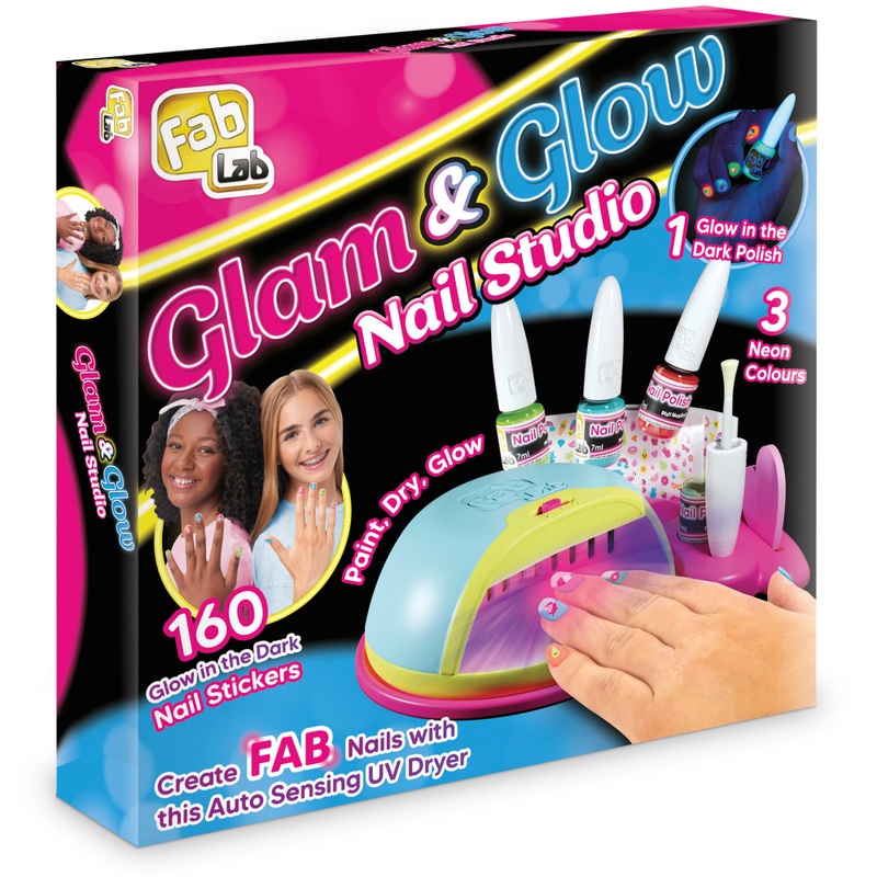 FabLab Nail Glam & Glow Studio Set