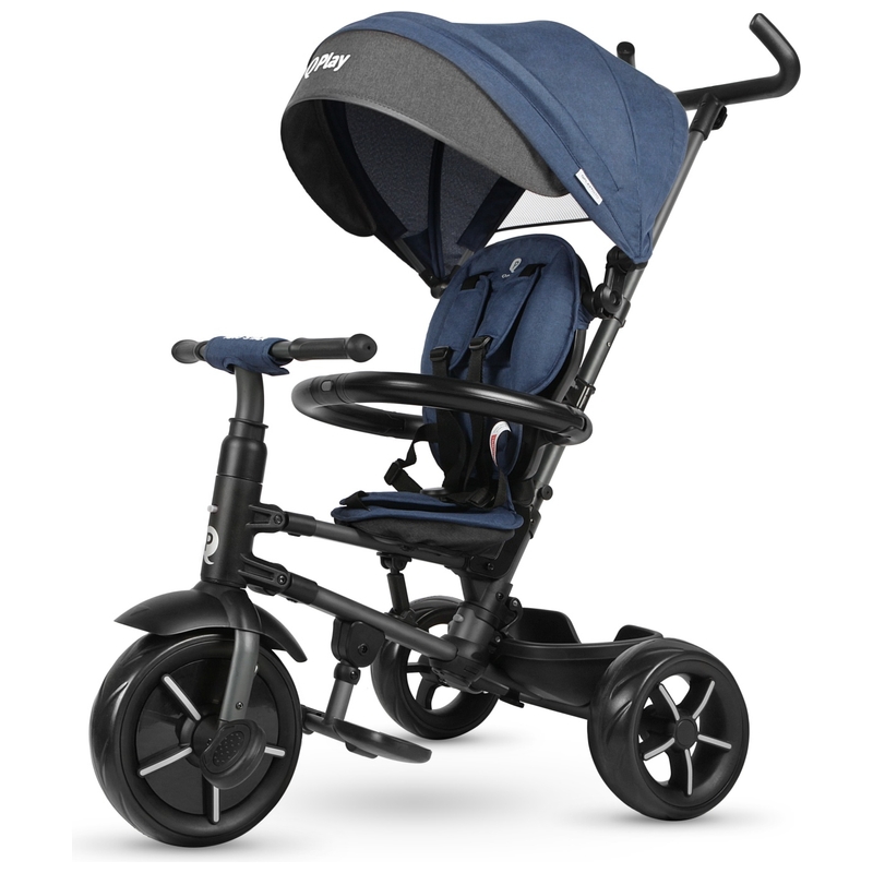 QPlay Rito Star Folding Trike Blue