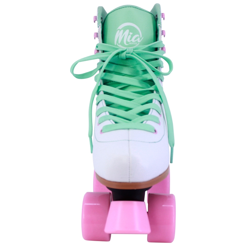 Mia Retro Roller Skates White UK Size 13 - 2 4 Mia Retro Roller Skates White UK Size 13 - 2