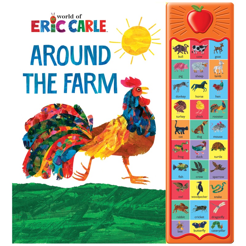 Around The Farm by Eric Carle Sound Book