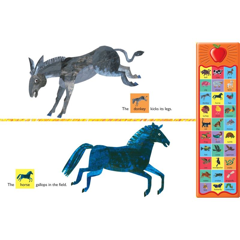 Around The Farm by Eric Carle Sound Book