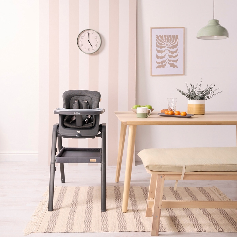 Tutti Bambini Nova Lite High Chair and Rocker Grey