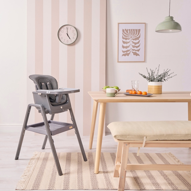 Tutti Bambini Nova Lite High Chair and Rocker Grey