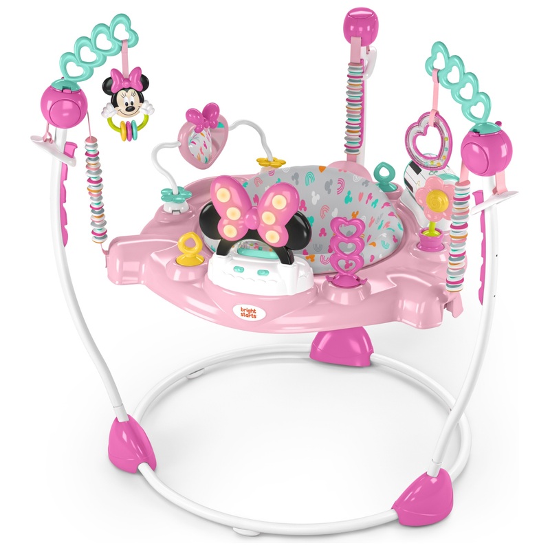 Bright Starts Disney Minnie Mouse Forever Besties Baby Jumper