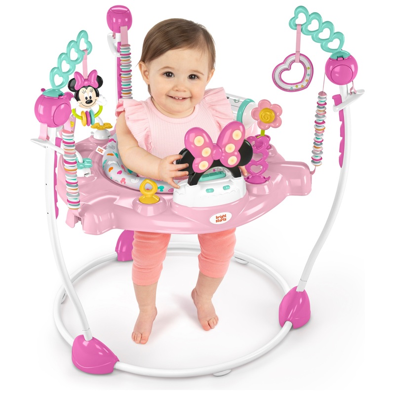 Bright Starts Disney Minnie Mouse Forever Besties Baby Jumper