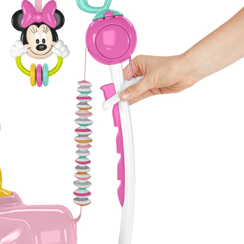 Bright Starts Disney Minnie Mouse Forever Besties Baby Jumper 4 Bright Starts Disney Minnie Mouse Forever Besties Baby Jumper