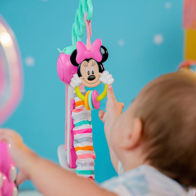 Bright Starts Disney Minnie Mouse Forever Besties Baby Jumper 7 Bright Starts Disney Minnie Mouse Forever Besties Baby Jumper
