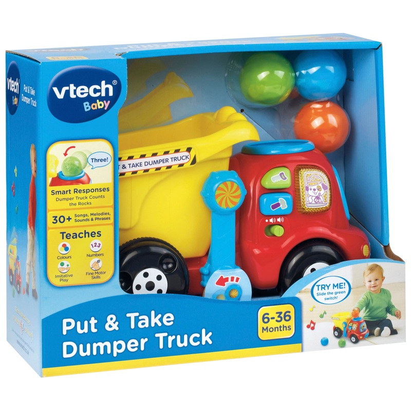 VTech Baby Put & Take Dumper Truck 4 VTech Baby Put & Take Dumper Truck