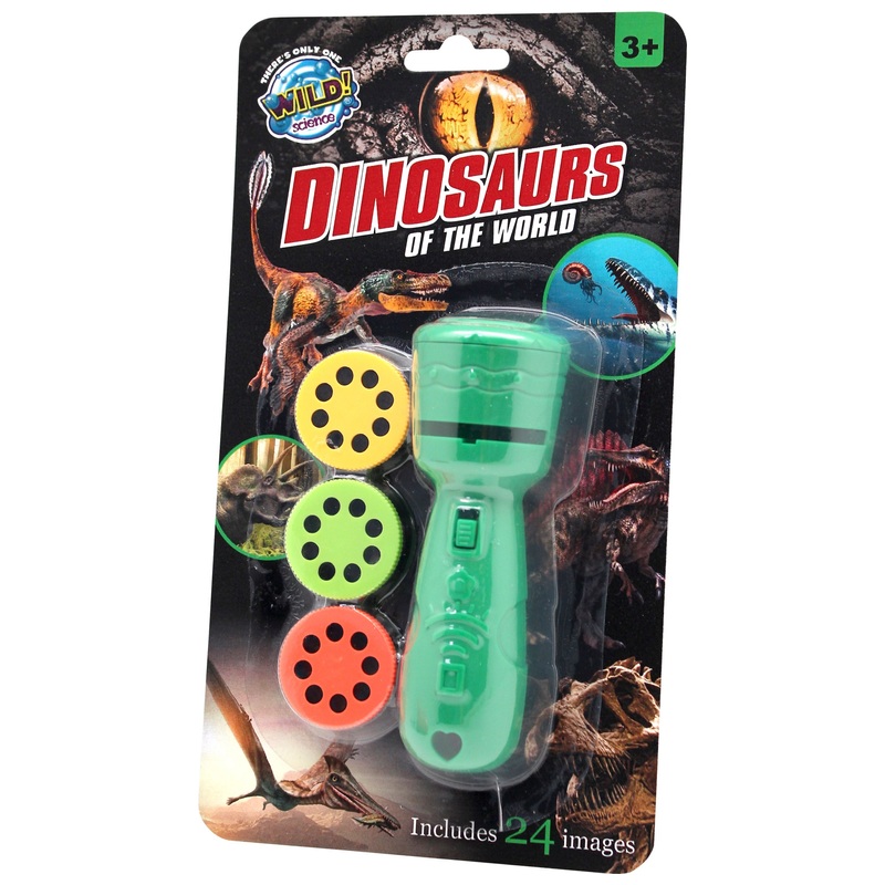 Wild Science Dinosaurs of The World Projector Torch