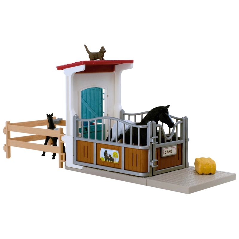 schleich Horse Club 42611 Horse Box with Mare and Foal 4 schleich Horse Club 42611 Horse Box with Mare and Foal