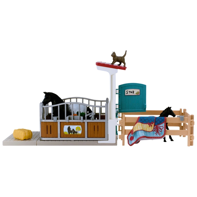 schleich Horse Club 42611 Horse Box with Mare and Foal 5 schleich Horse Club 42611 Horse Box with Mare and Foal