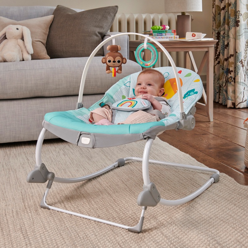Bright Starts Baby to Toddler Rocker Wild Vibes