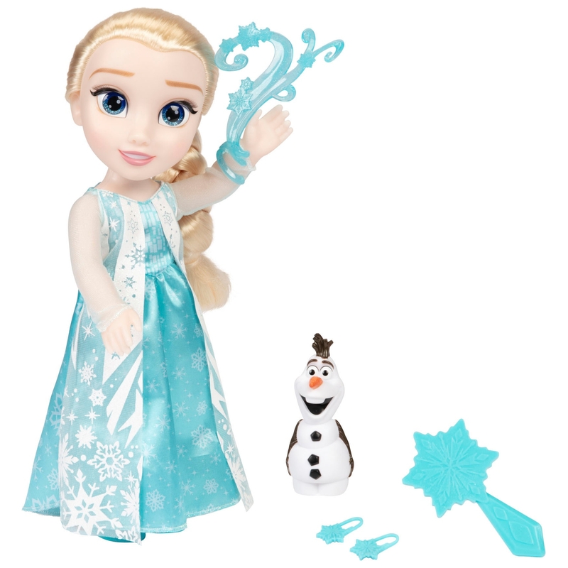 Disney Frozen Toddler Doll My Singing Friend Elsa & Olaf 35.5cm
