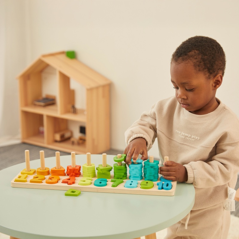 Squirrel Play Wooden Counting Shape Sorter 65 Pieces 5 Squirrel Play Wooden Counting Shape Sorter 65 Pieces