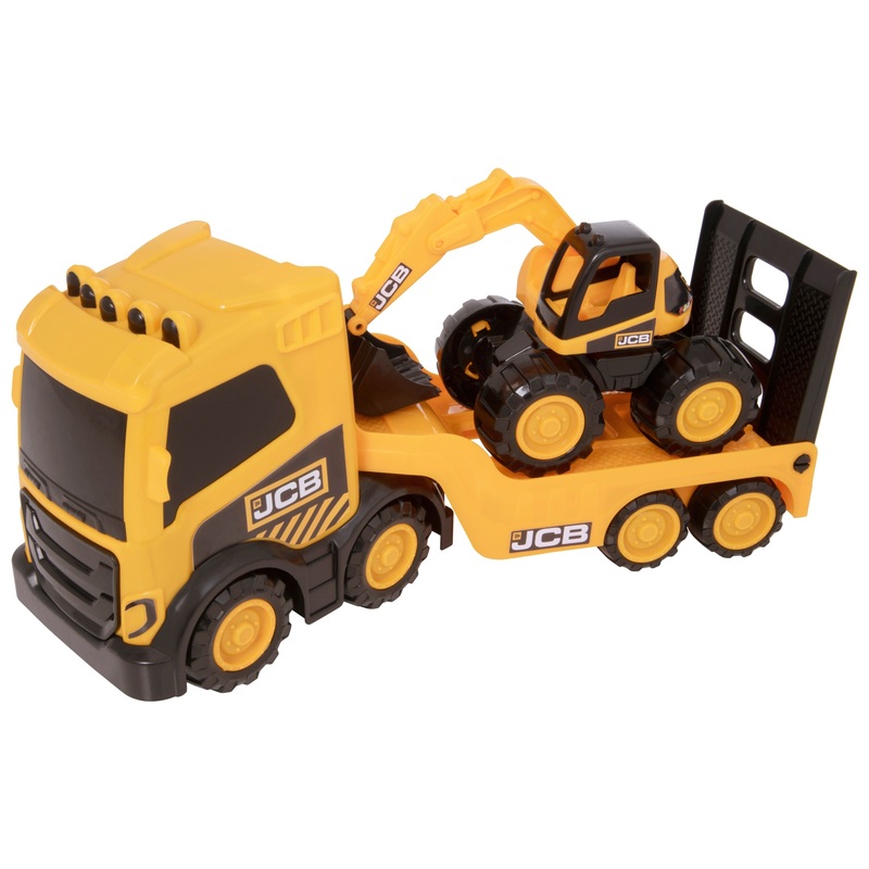 Teamsterz JCB Mega Transporter & Excavator 2 Pack