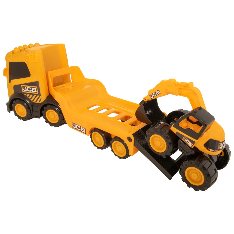 Teamsterz JCB Mega Transporter & Excavator 2 Pack 4 Teamsterz JCB Mega Transporter & Excavator 2 Pack